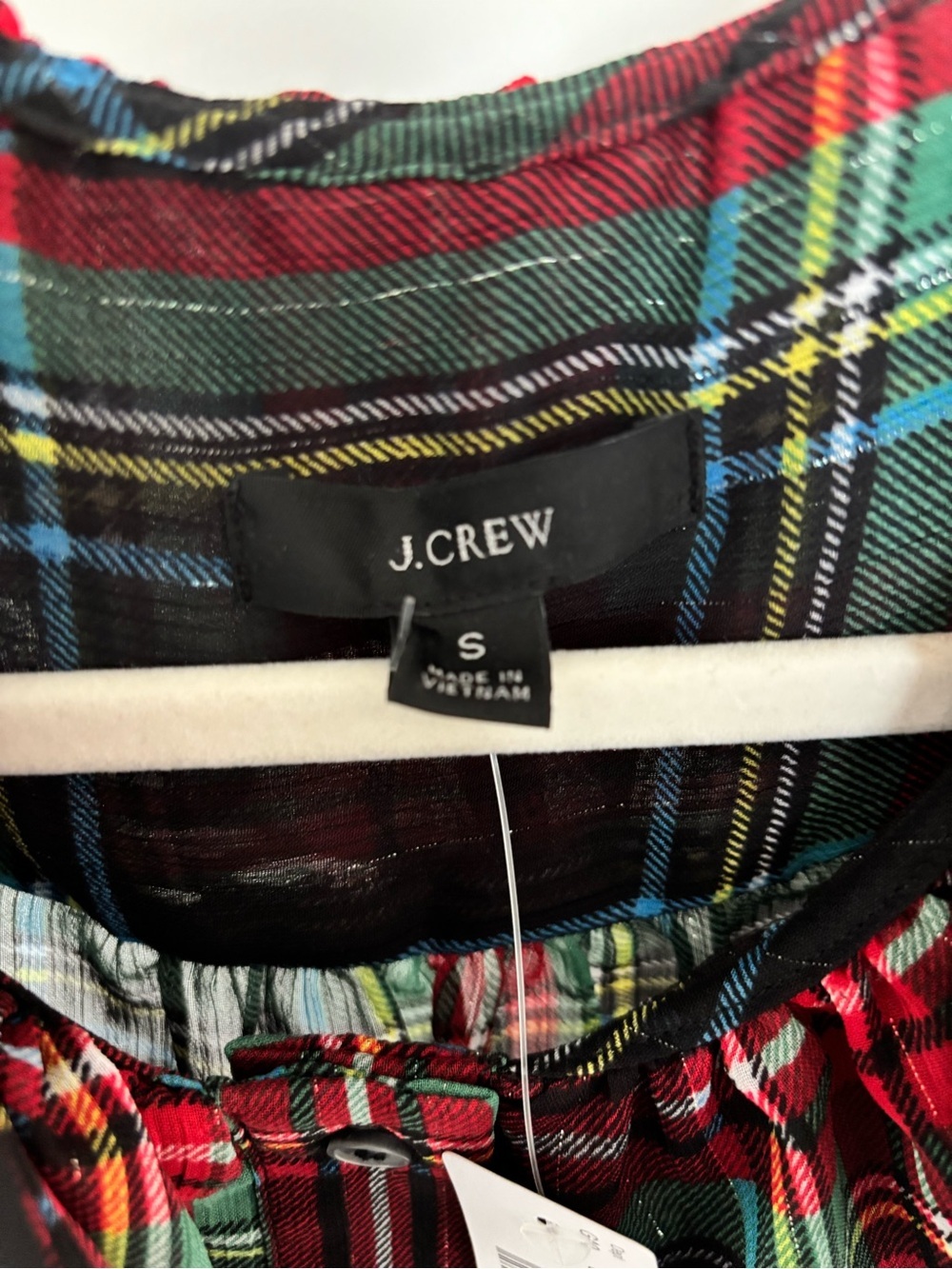 J. Crew Ruffle Collar Top - Picture 5 of 7
